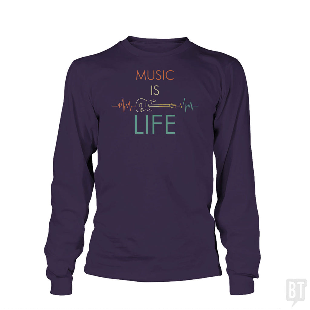 Music Is Life Long Sleeve