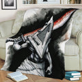 Pyramid Head Fleece Throw Blanket