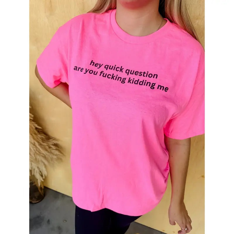 Quick Question T-Shirts