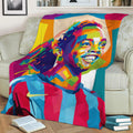 RONALDINHO Fleece Throw Blanket