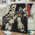 RX 78 2 Gundam Fleece Throw Blanket