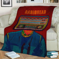 Radiohead Fleece Throw Blanket