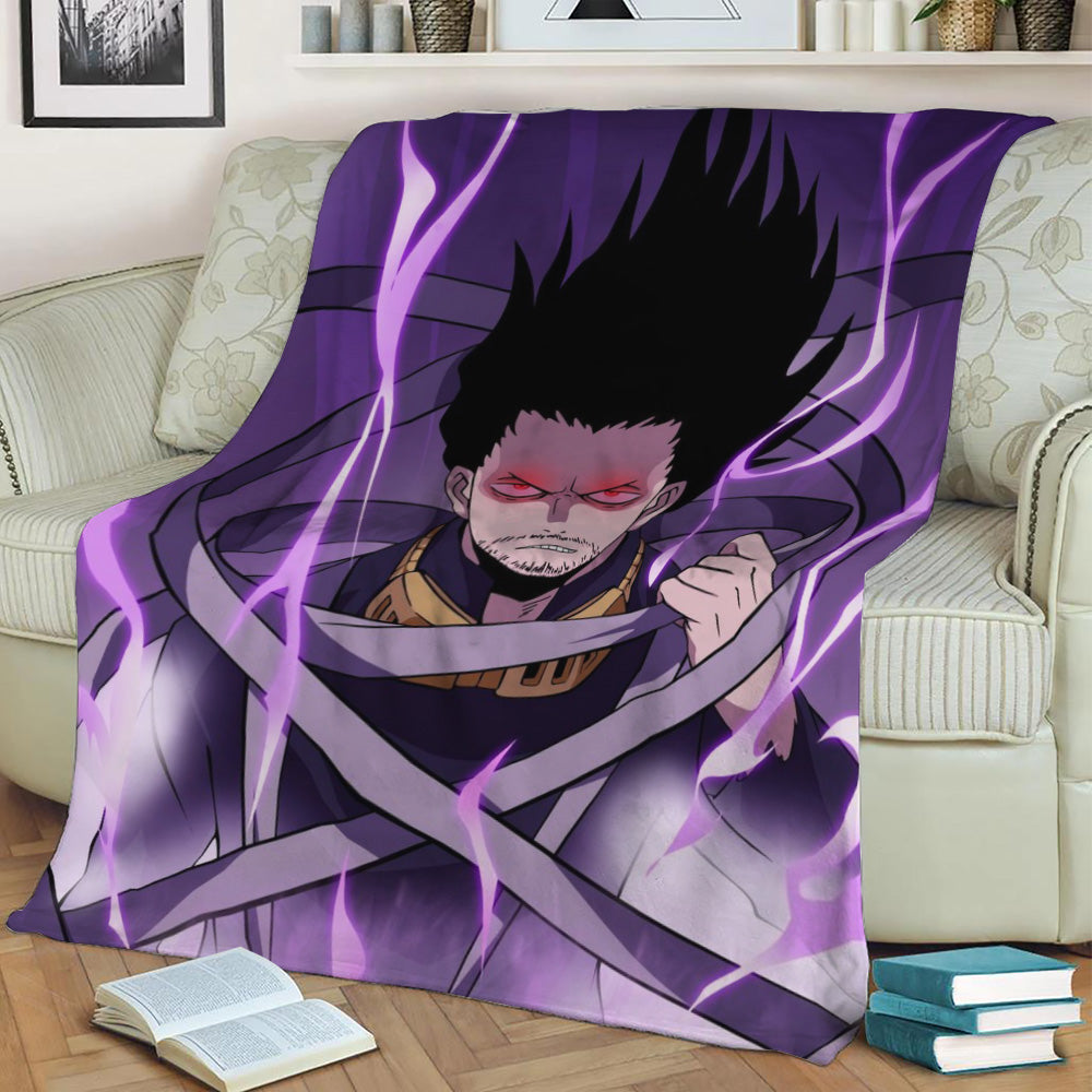 Rage Eraser Head Fleece Throw Blanket