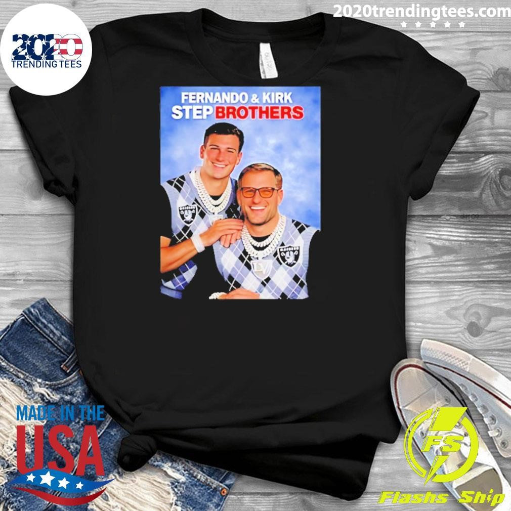 Fernando Mendoza and Kirk Cousins Las Vegas Raiders Step Brothers Tee Shirt