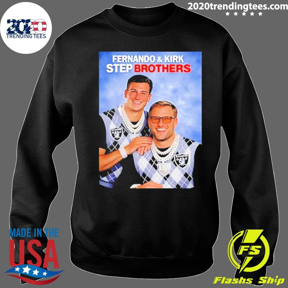 Fernando Mendoza and Kirk Cousins Las Vegas Raiders Step Brothers Tee Shirt