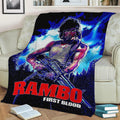 Rambo First Blood 1 Fleece Throw Blanket
