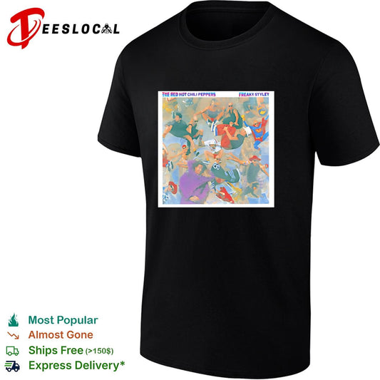 Red Hot Chili Peppers Freaky Styley album cover band graphic shirt