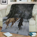 Red Dead Redemption 2 Fleece Throw Blanket