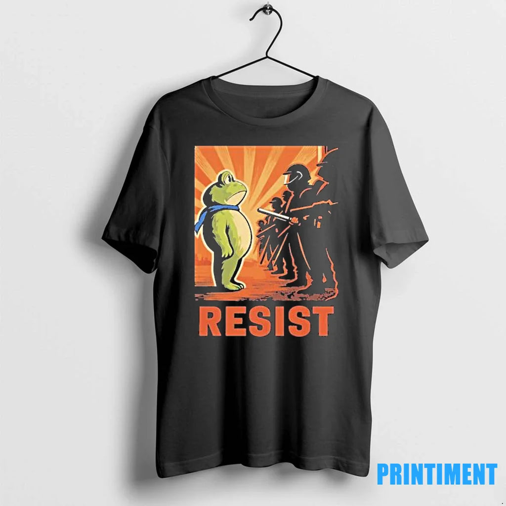 Resist Frog Activist Portland Tshirts Sweater