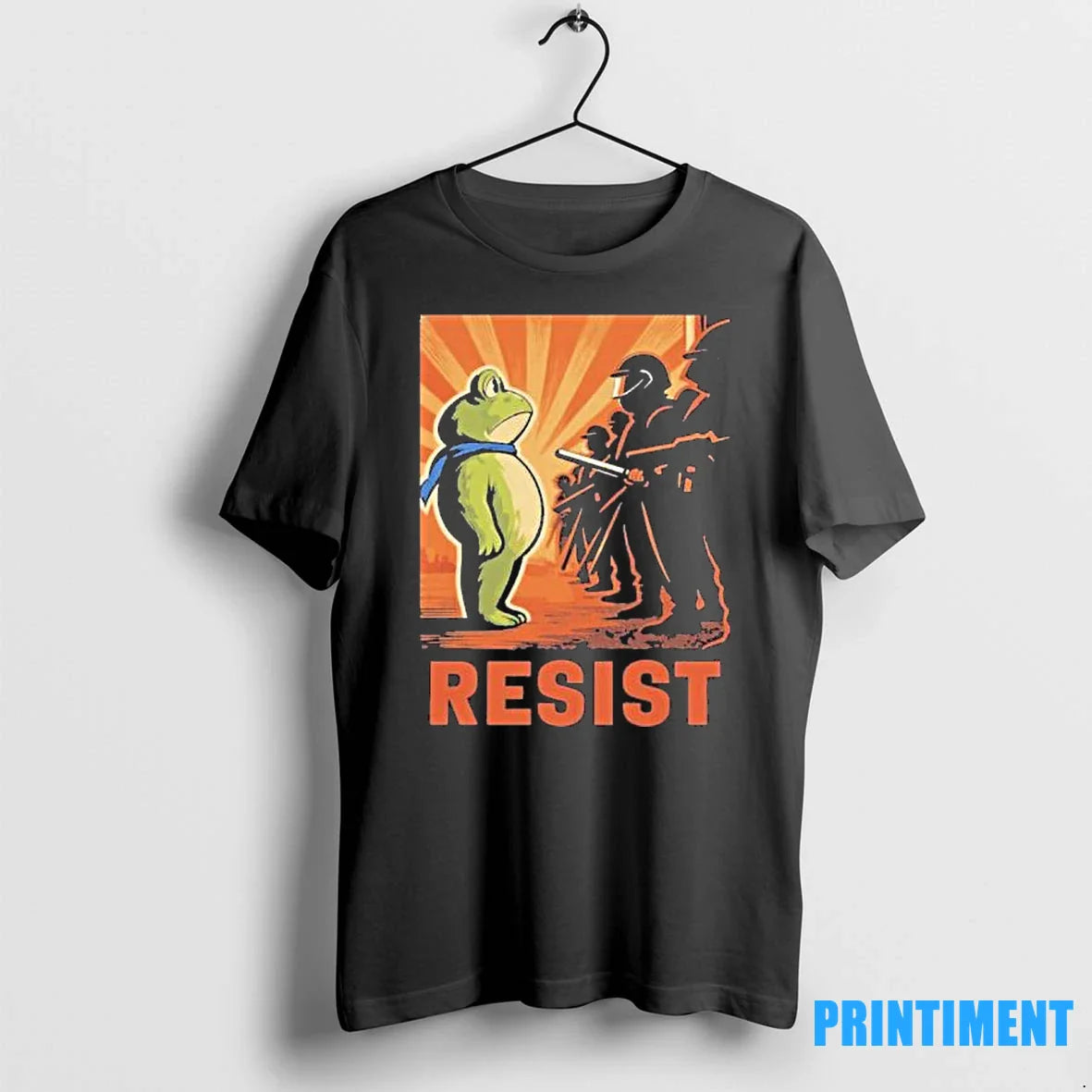 Resist Frog Activist Portland Tshirts Sweater