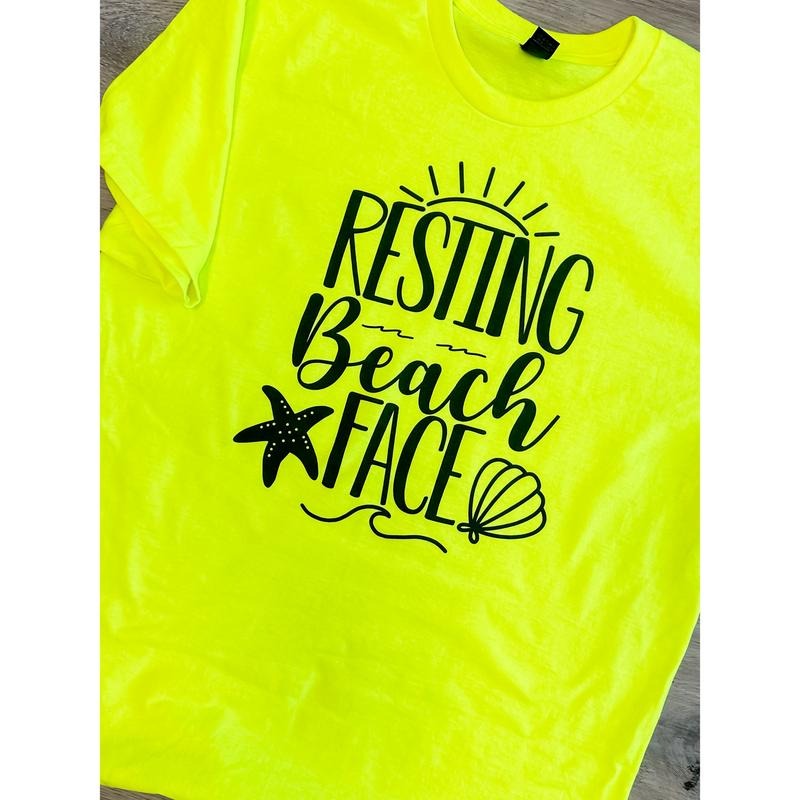 Resting Beach Face T-Shirts