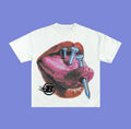 Retro Vintage Y2k Slip Streetwear Print T-Shirts