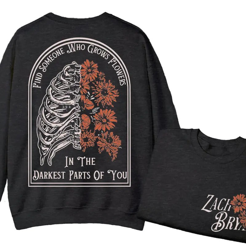 Retro Zach Western Music 2 Sides Bryan Country Music Soft Fit Music Lover'S Full Sizes Full Colors Classic Menswear Womenswear T-Shirts