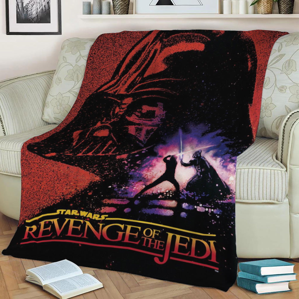 Revenge of the Jedi Fleece Throw Blanket