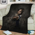 Rick Grimes Walking Dead Fleece Throw Blanket