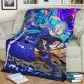 Rimuru Tempest Fleece Throw Blanket