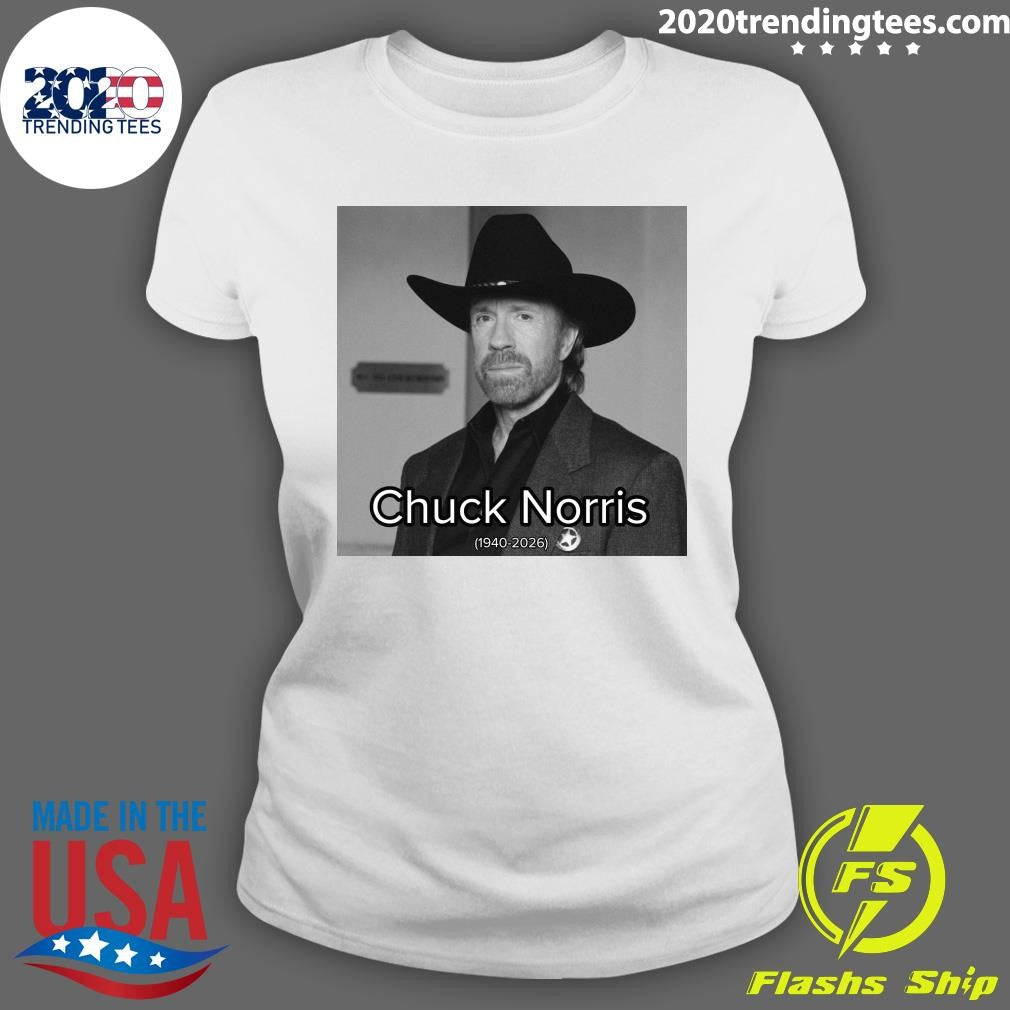 Rip Chuck Norris 1940-2026, The Film Legend Has Passed Away At The Age Of 86 Shirt