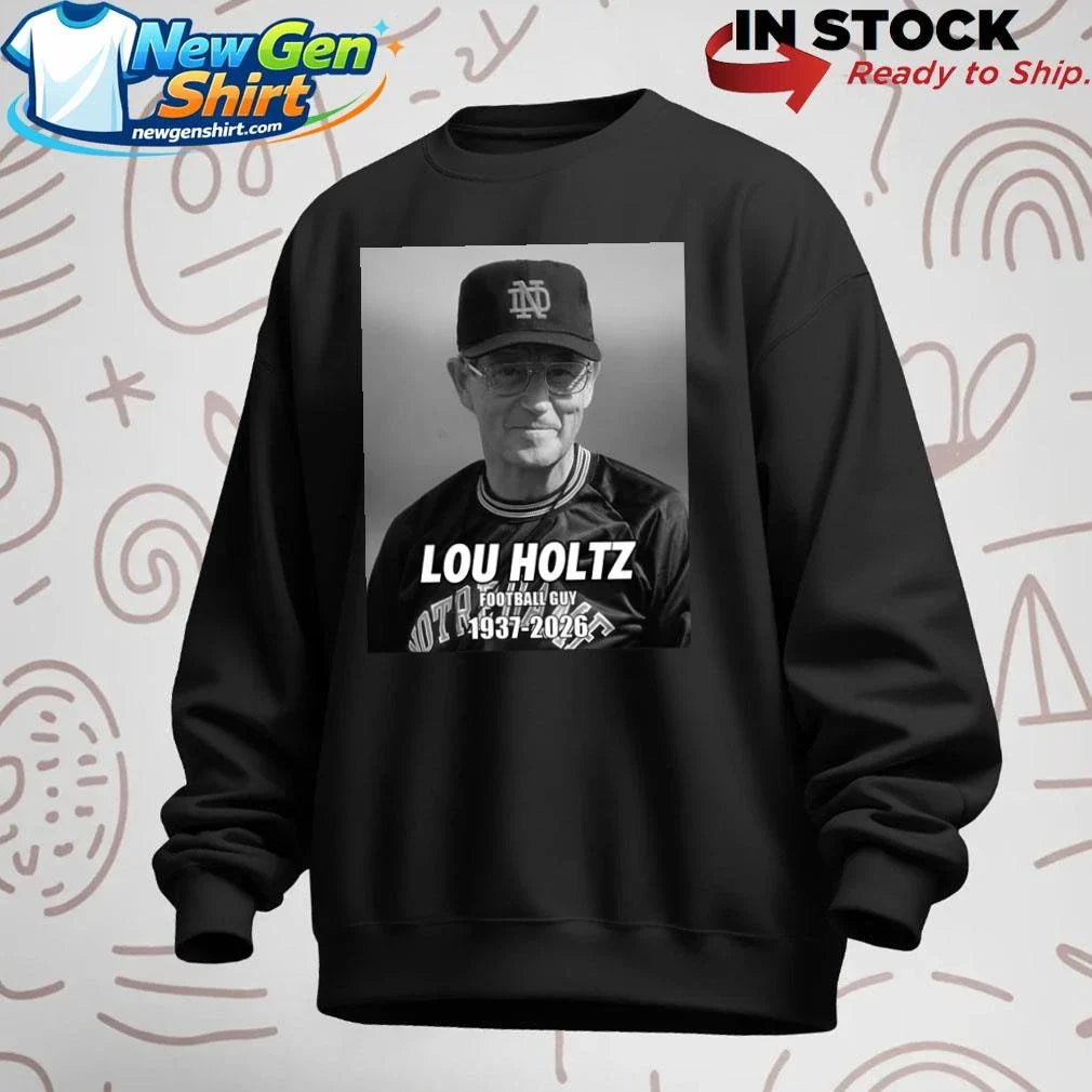 Rip Lou Holtz Football Guy 1937-2026 Shirt