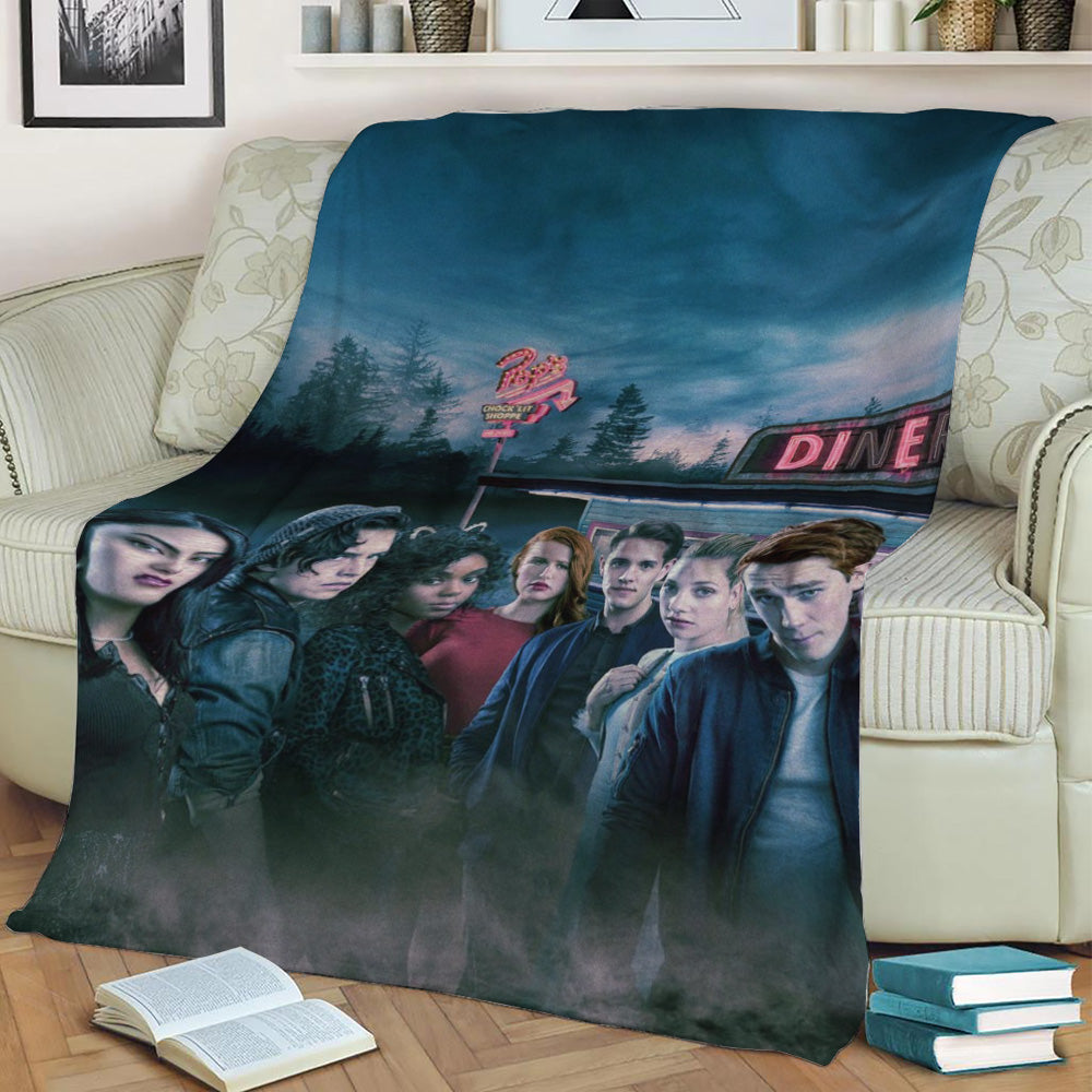 Riverdale Fleece Throw Blanket