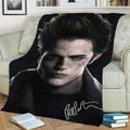 Robert Pattinson Fleece Throw Blanket
