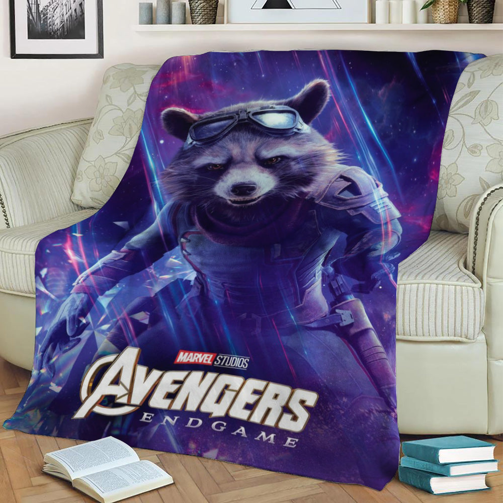 Rocket Fleece Throw Blanket