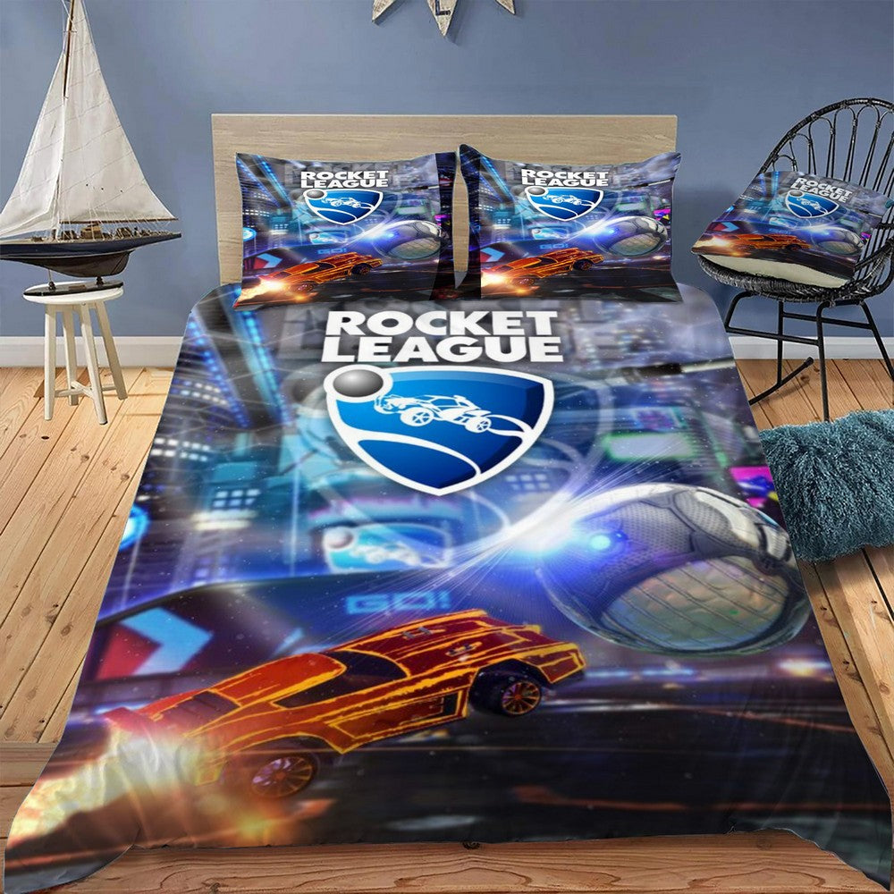 Rocket League Bedding Set (Duvet Cover & Pillow Shams)