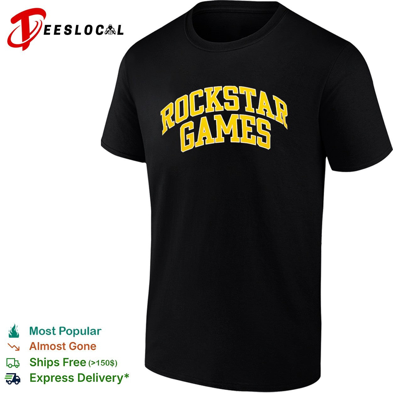 Rockstar Games logo shirt