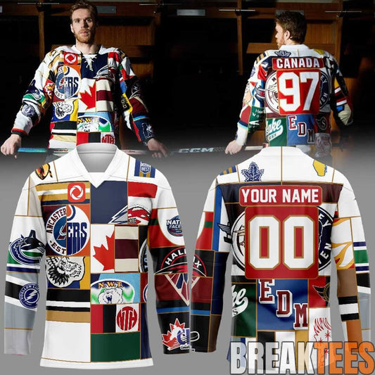 Rogers and McDavid The Great Canadian Hockey Jersey