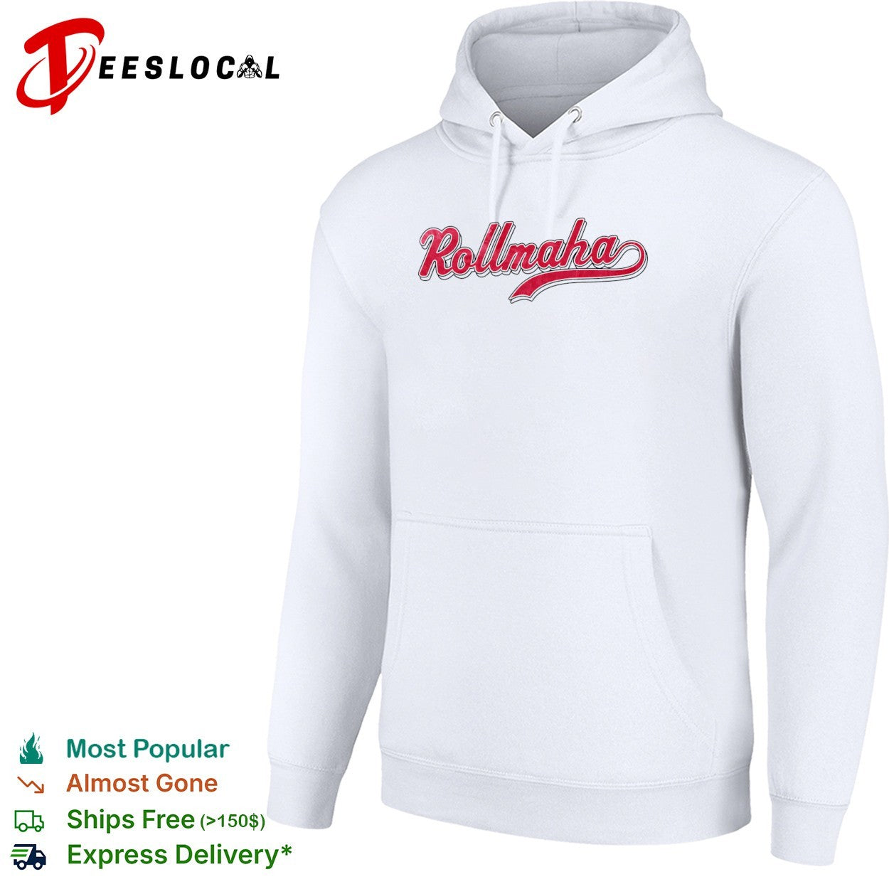 Rollmaha Alabama Crimson Tide logo Shirt