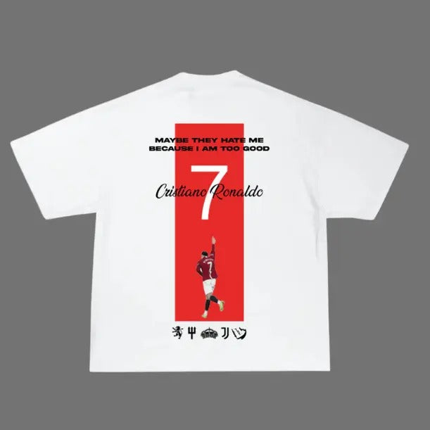 Ronaldo Legacy Ronaldo Vintage Soccer Shirt Sport Menswear Womenswear Streetwear T-Shirts