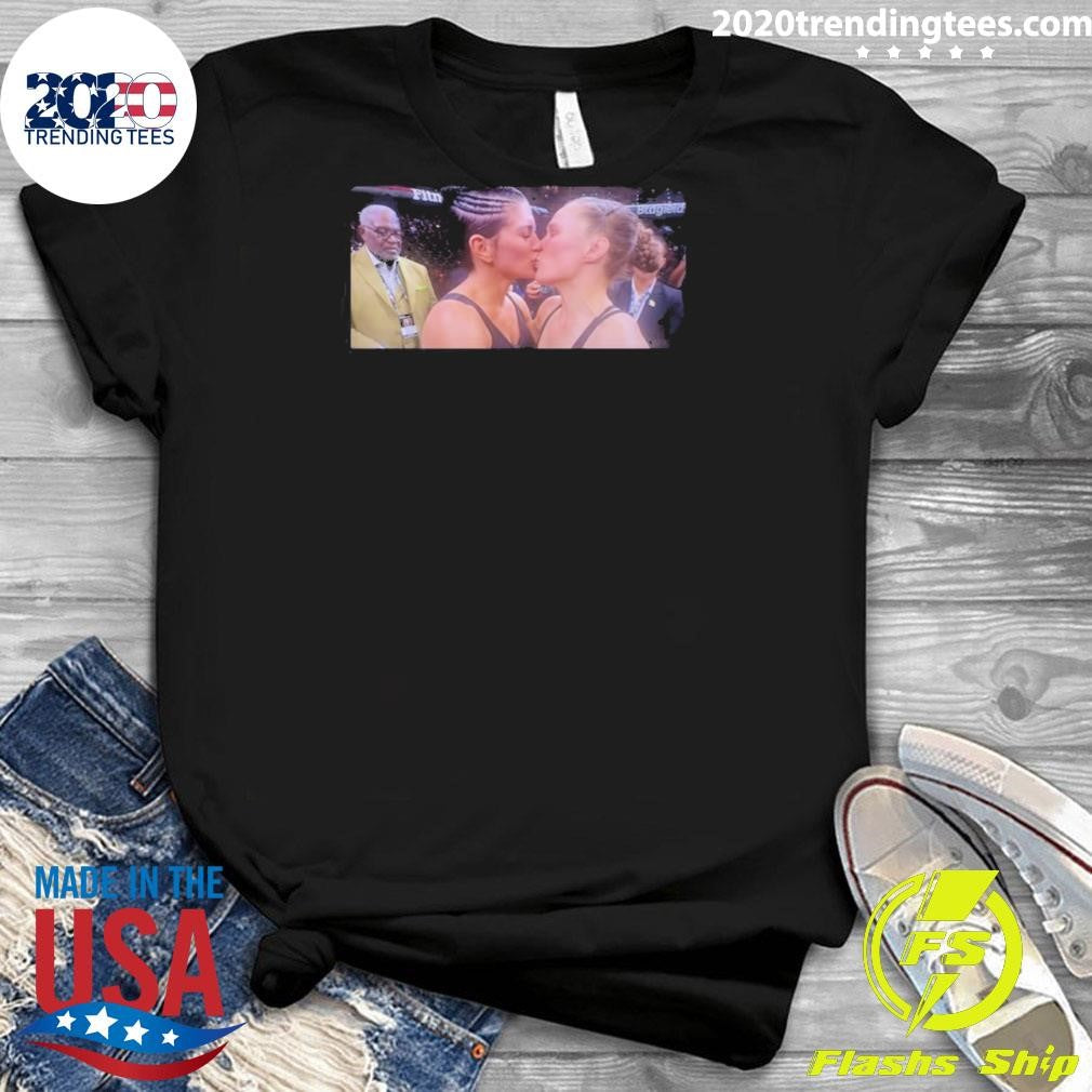 Ronda Rousey kiss Gina Carano Shirt