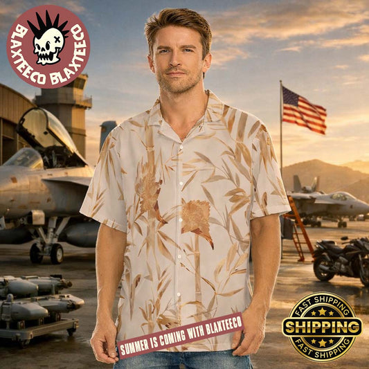 Rooster Top Gun Maverick Hawaiian Shirt