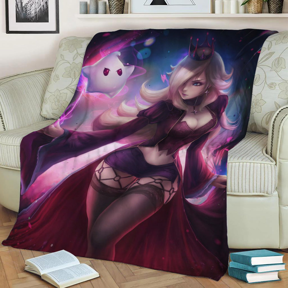 Rosalina Fleece Throw Blanket