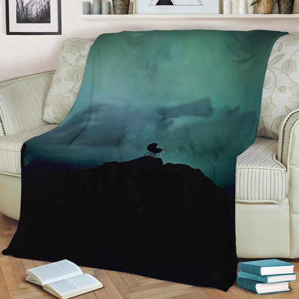 Rosemarys Baby Fleece Throw Blanket