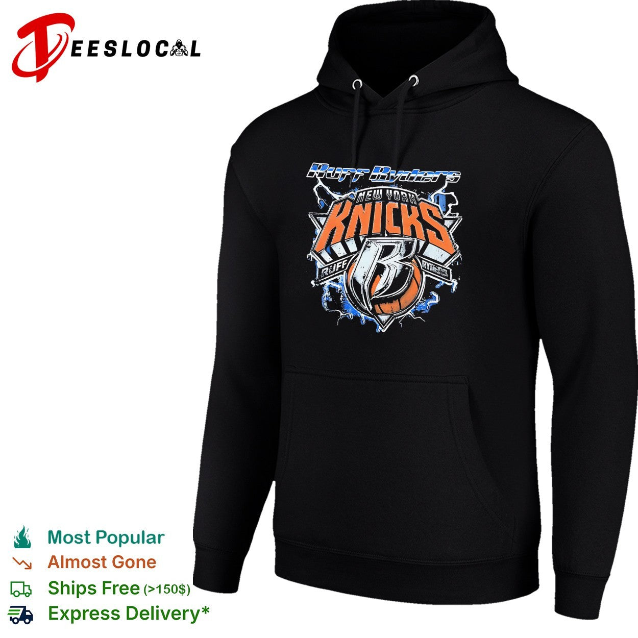 Ruff Ryders New York Knicks B logo Rap Hip Hop Music Parody shirt