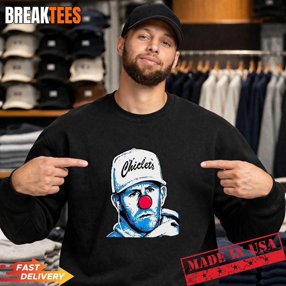 Ryan Whitney Chiclets Clown Hockey T-Shirt