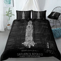 SATURN V APOLLO FLIGHT CON Bedding Set (Duvet Cover & Pillow Shams)