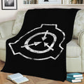 SCP Secure Contain Protect Fleece Throw Blanket