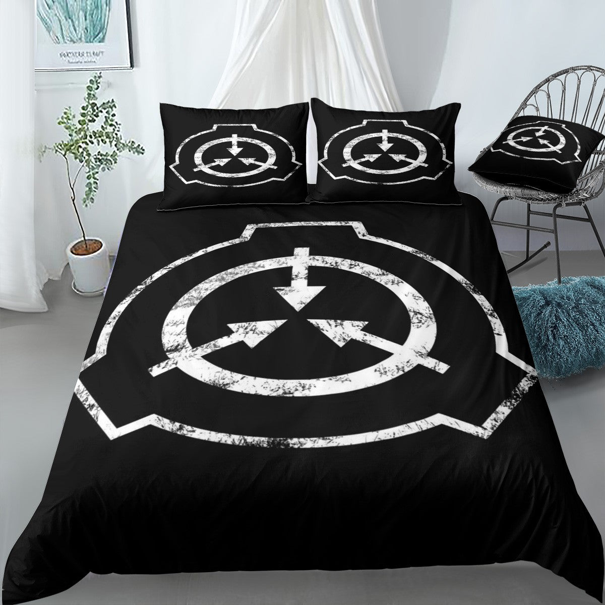 SCP Secure Contain Protect Bedding Set (Duvet Cover & Pillow Shams)