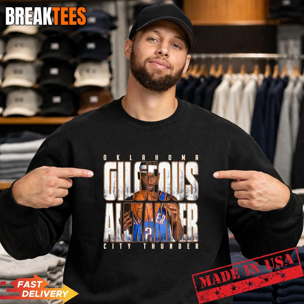 SGA Shai Gilgeous Alexander OKC Thunder T-Shirt