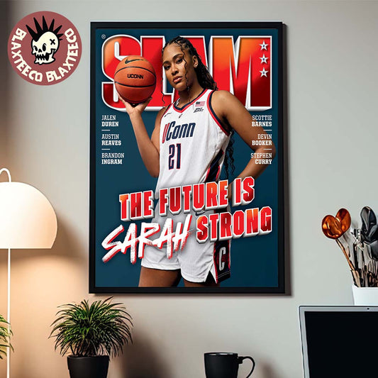 SLAM 260 Sarah Strong Uconn Huskies The Future Is Sarah Strong Rising Star Magazine Cover Poster Canvas