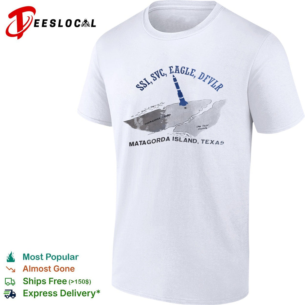 SSI SVC Eagle DFVLR Matagorda Island Texas Gulf of Mexico Cedar Bayou shirt