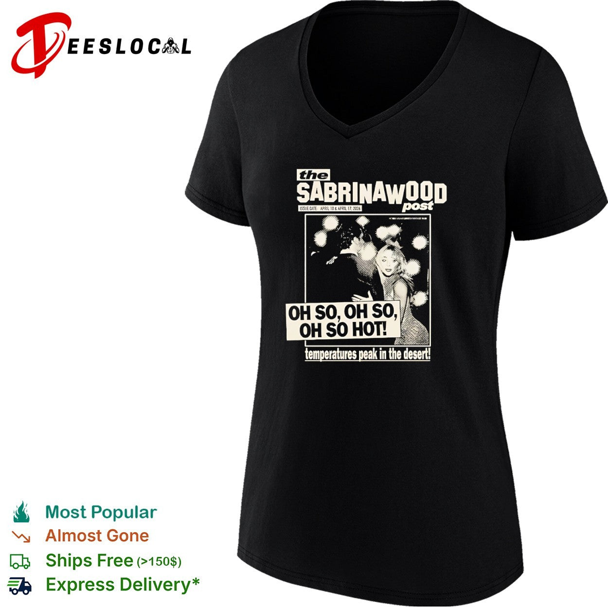 Sabrina Carpenter Barry Keoghan The Sabrinawood Post Oh So Oh So Oh So Hot shirt