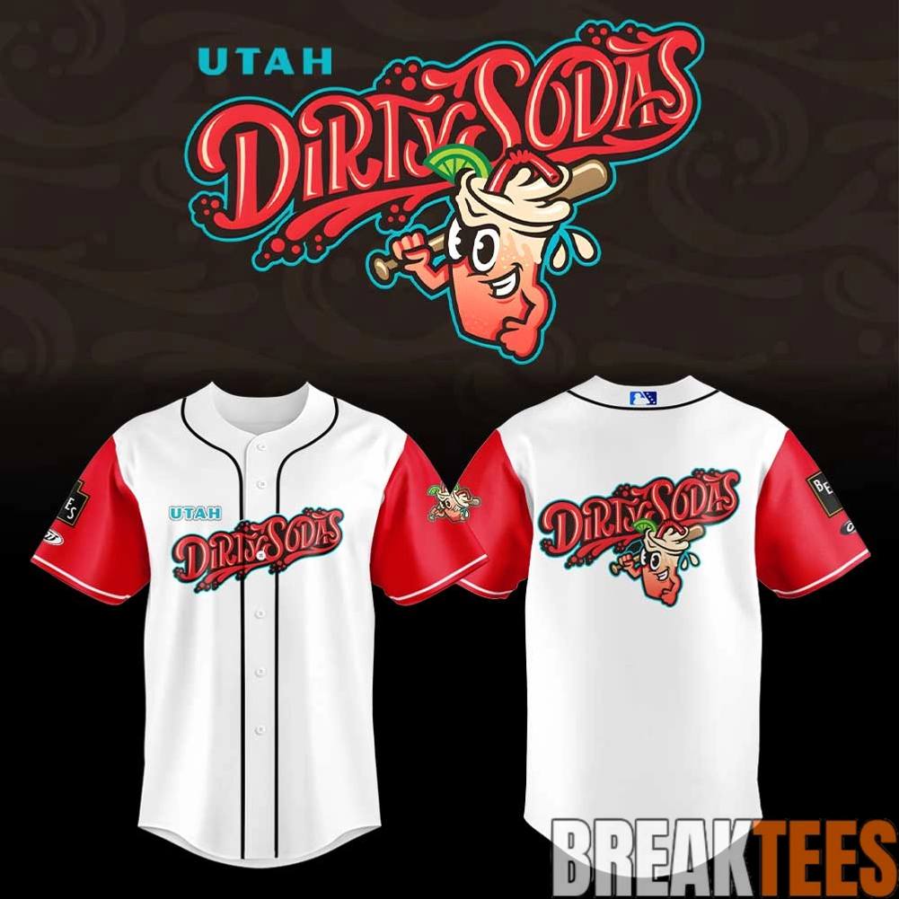 Salt Lake Bees Utah Dirty Sodas Special Jersey