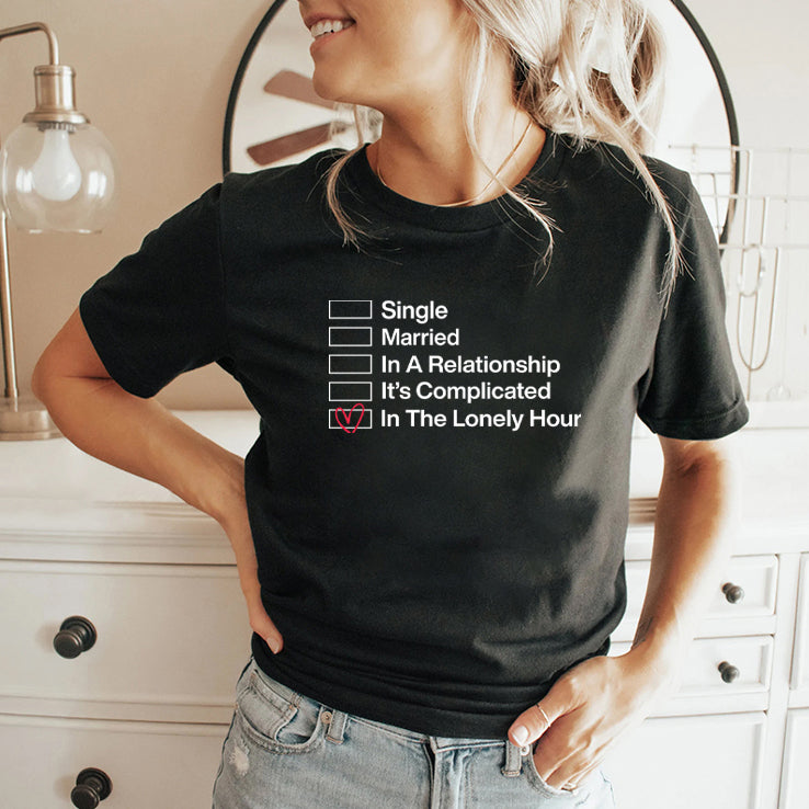 Sam Smith In The Lonely Hour Checklist T Shirt