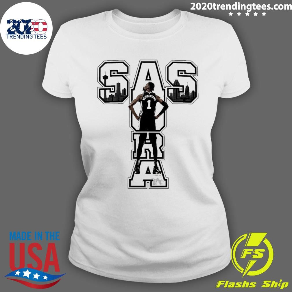 San Antonio Basketball Sas Aura Victor Wembanyama Shirt