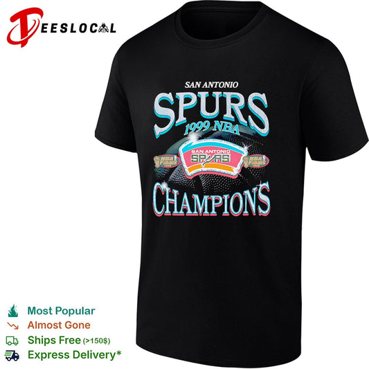 San Antonio Spurs 1999 NBA finals champions basketball shirt