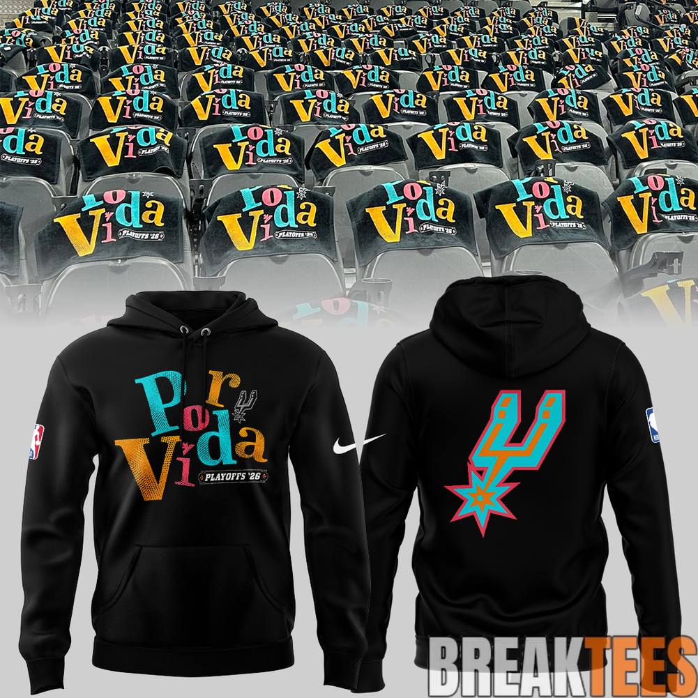San Antonio Spurs Playoff 2026 Hoodie