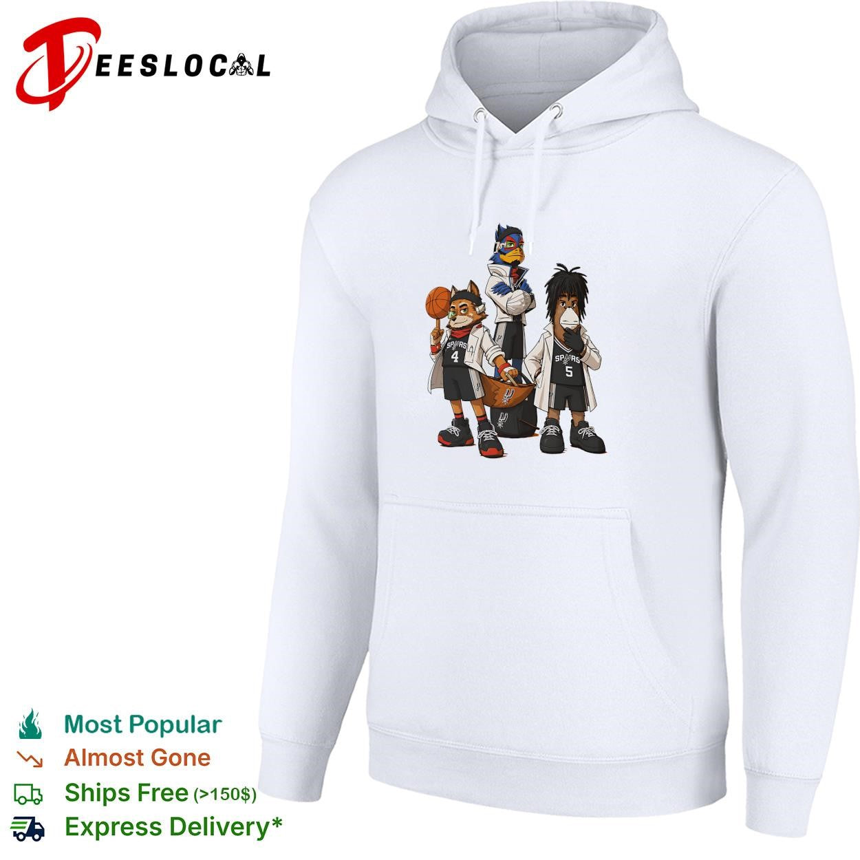 San Antonio Spurs Star Fox Nintendo characters basketball fan art shirt