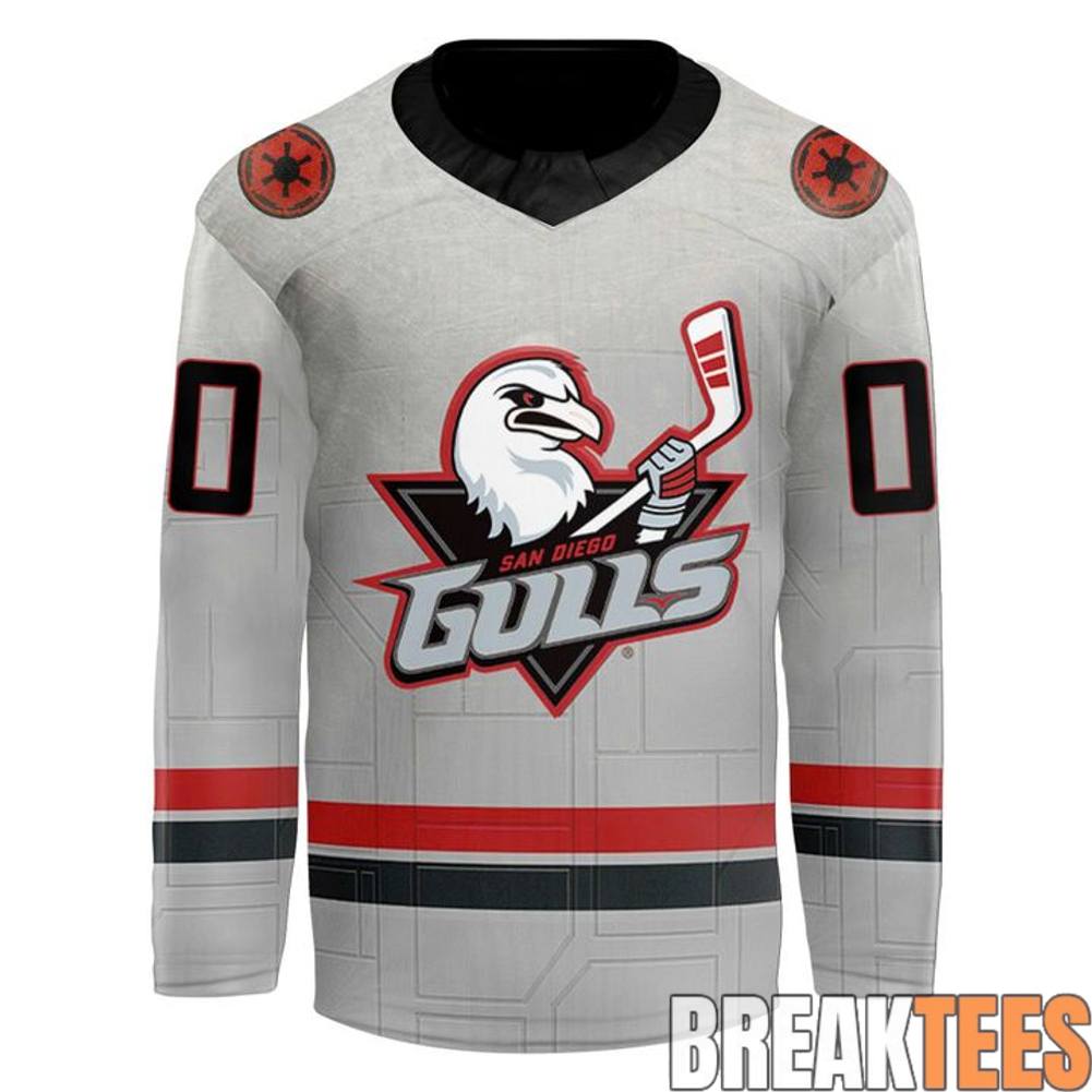 San Diego Gulls 2026 Star Wars Night Custom Hockey Jersey
